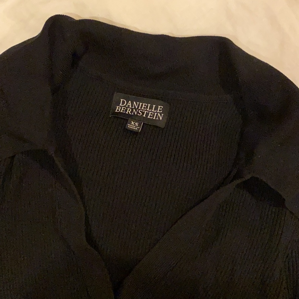 Danielle Bernstein Ribbed Button-Up Sweater NWOT - Picture 3 of 3